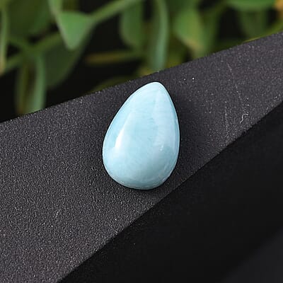 AA Larimar (Pear 12x8 mm) 3.02 ctw Loose Gemstone