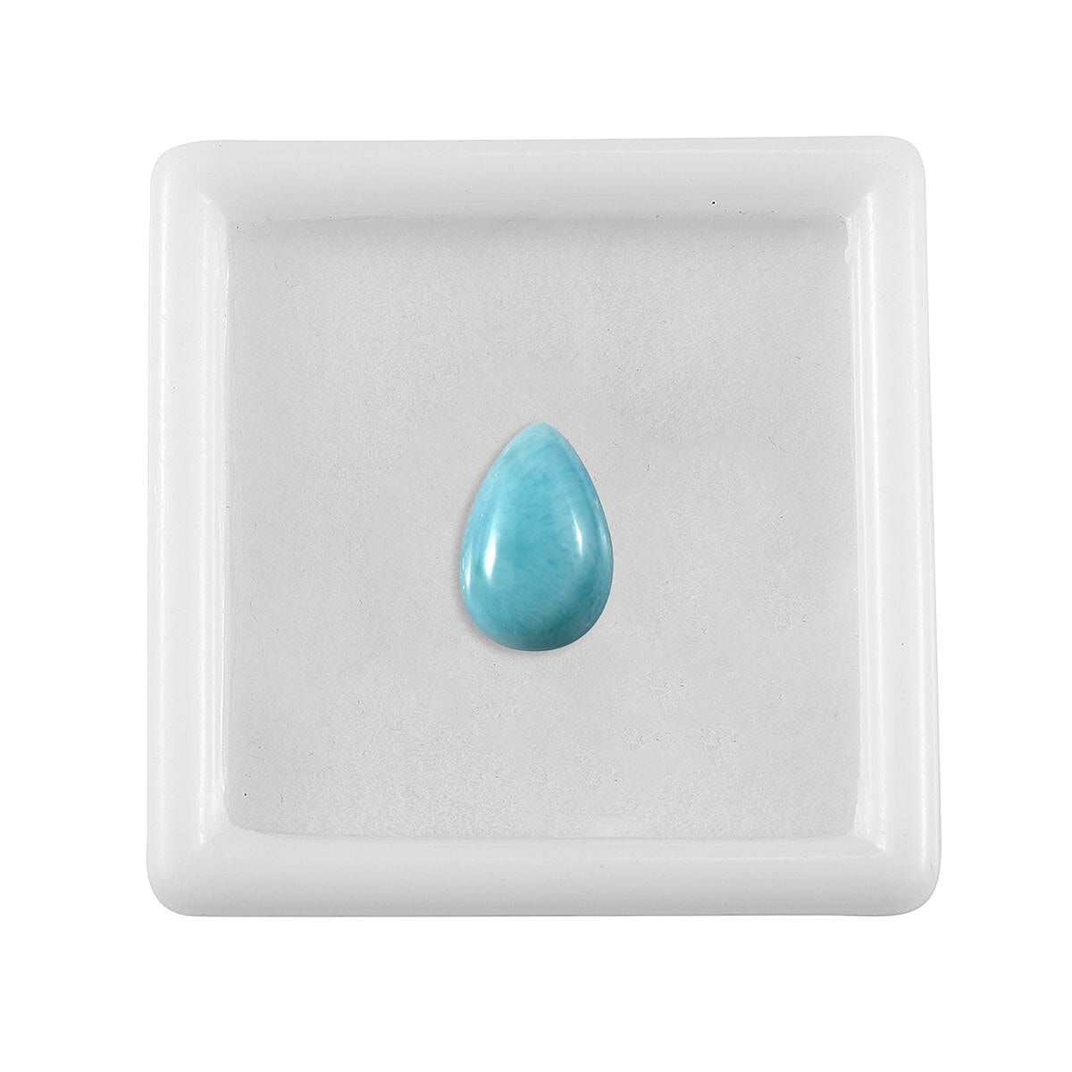 AA Larimar (Pear 12x8 mm) 3.02 ctw Loose Gemstone