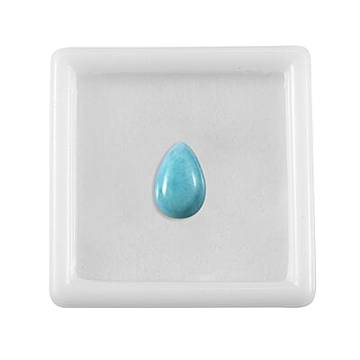 AA Larimar (Pear 12x8 mm) 3.02 ctw Loose Gemstone