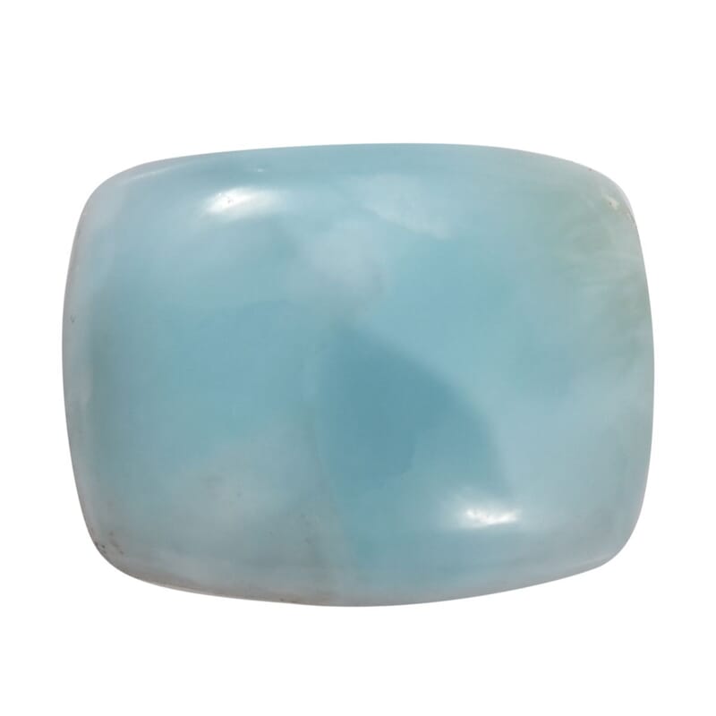 Larimar (Cush 9x7 mm) 2.01 ctw Loose Gemstone