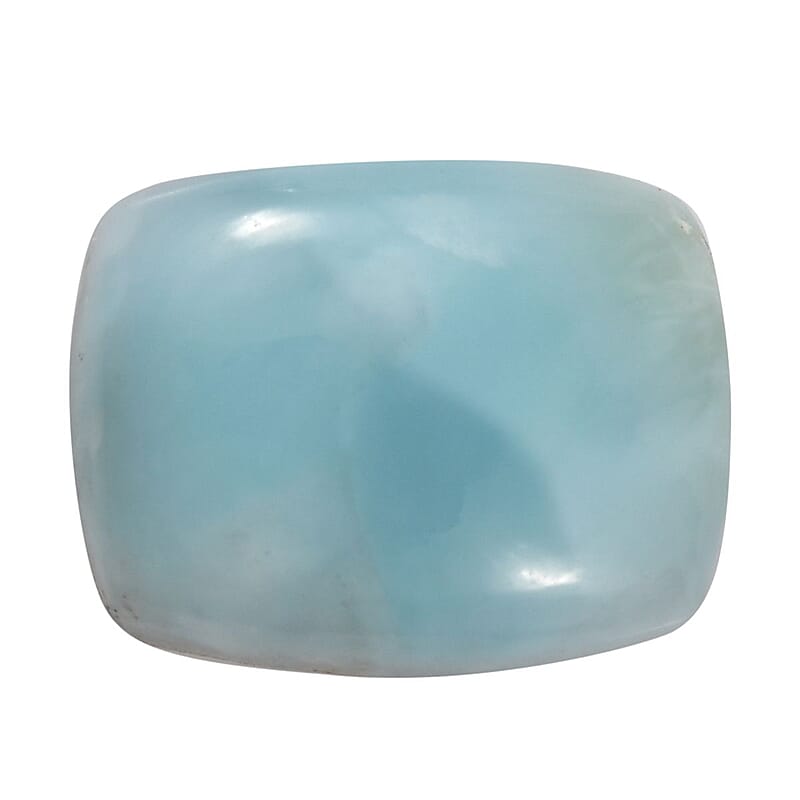 Larimar (Cush 9x7 mm) 2.01 ctw Loose Gemstone