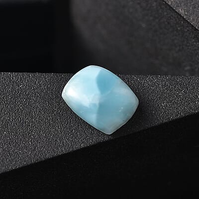 Larimar (Cush 9x7 mm) 2.01 ctw Loose Gemstone