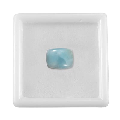 Larimar (Cush 9x7 mm) 2.01 ctw Loose Gemstone