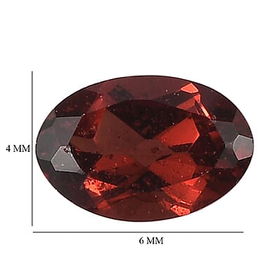 Mozambique Garnet Set of 3 (Ovl 6x4 mm) 1.28 ctw Loose Gemstone
