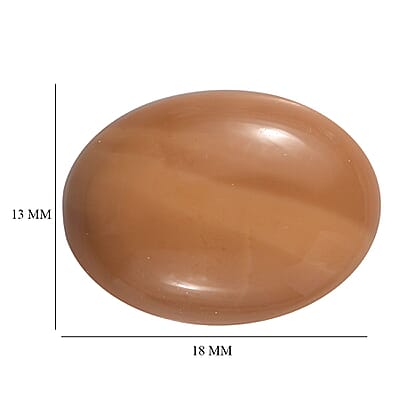Oregon Chocolate Caramel Opal (Ovl 18x13 mm) 6.64 ctw Loose Gemstone