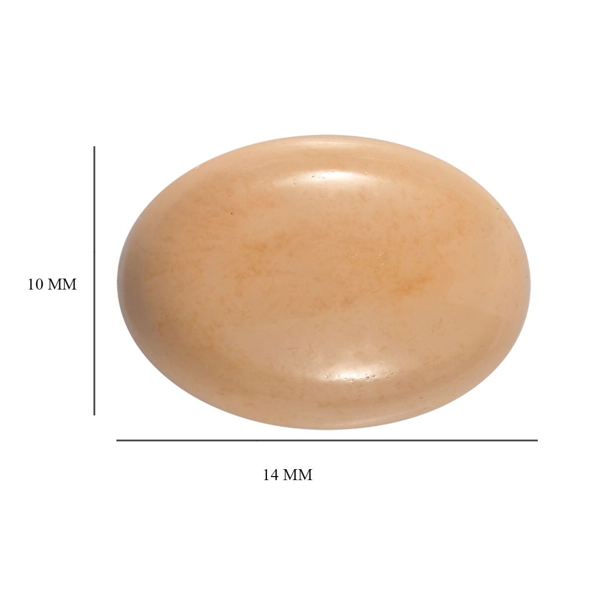 Oregon Chocolate Caramel Opal (Ovl 14x10 mm) 3.30 ctw Loose Gemstone image number 4
