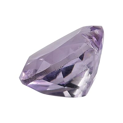 Rose De France Amethyst (Hrt 10 mm) 2.57 ctw Loose Gemstone