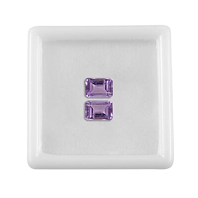 Rose De France Amethyst (Oct 7x5 mm) 1.63 ctw Loose Gemstone