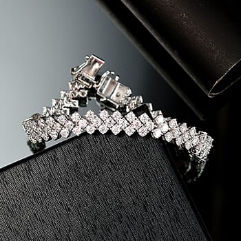 6.5 / Moissanite / 925 Silver - Product card gallery slide 2 (10178049376569)