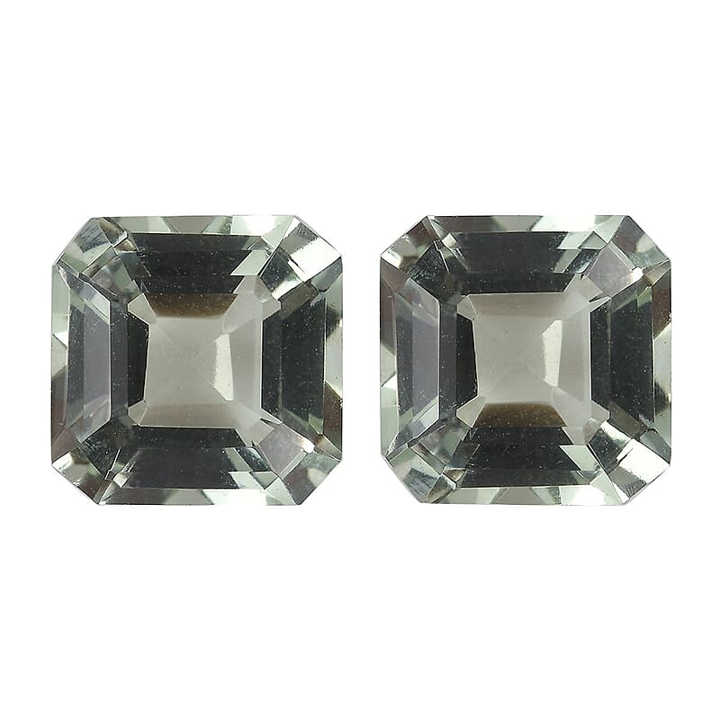 Montezuma Prasiolite (Oct 10x10 mm) 4.33 ctw Loose Gemstone