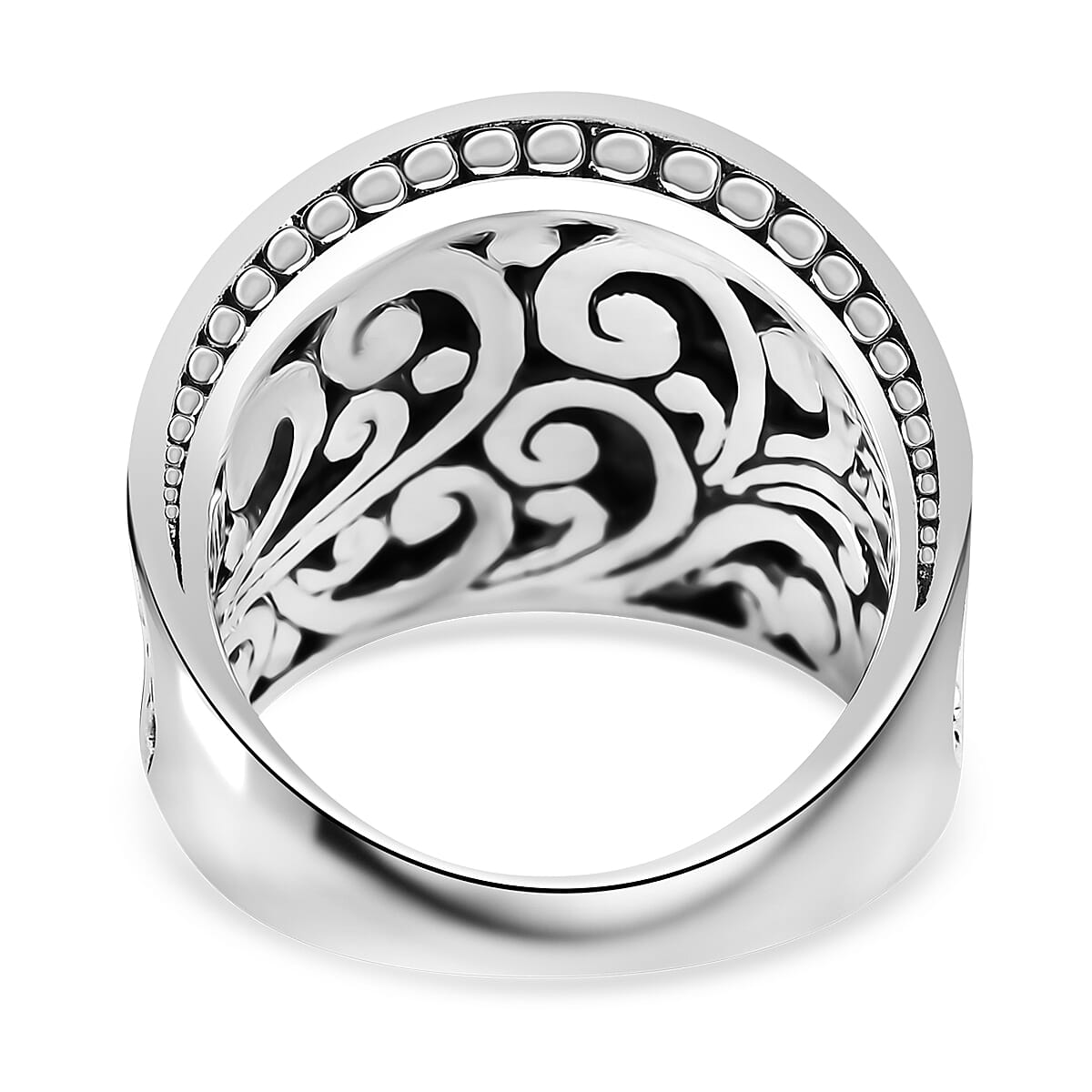 Bali Legacy Sterling Silver Dragonfly Ring (Size 10.0) 10.7 Grams image number 4