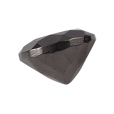 Silver Shungite Set of 2 (Rnd 5 mm) 0.45 ctw Loose Gemstone