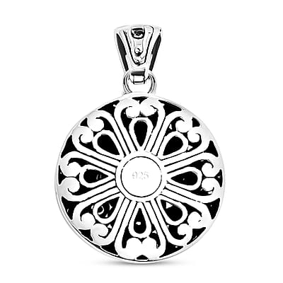 Bali Legacy Sterling Silver Floral Pendant without Chain 11.61 Grams