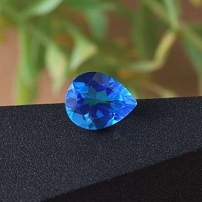 Caribbean Quartz (Pear 10x8 mm) 2.03 ctw Loose Gemstone