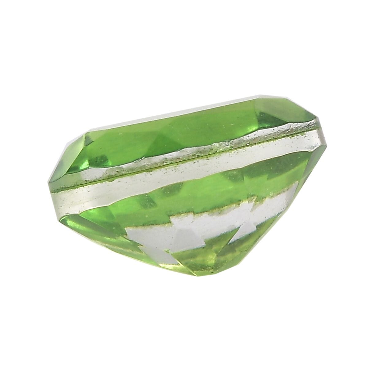 Chartreuse Quartz (Ovl 8x6 mm) 1.40 ctw Loose Gemstone image number 2