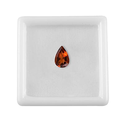 Brazilian Cherry Citrine (Pear 9x6 mm) 1.00 ctw Loose Gemstone