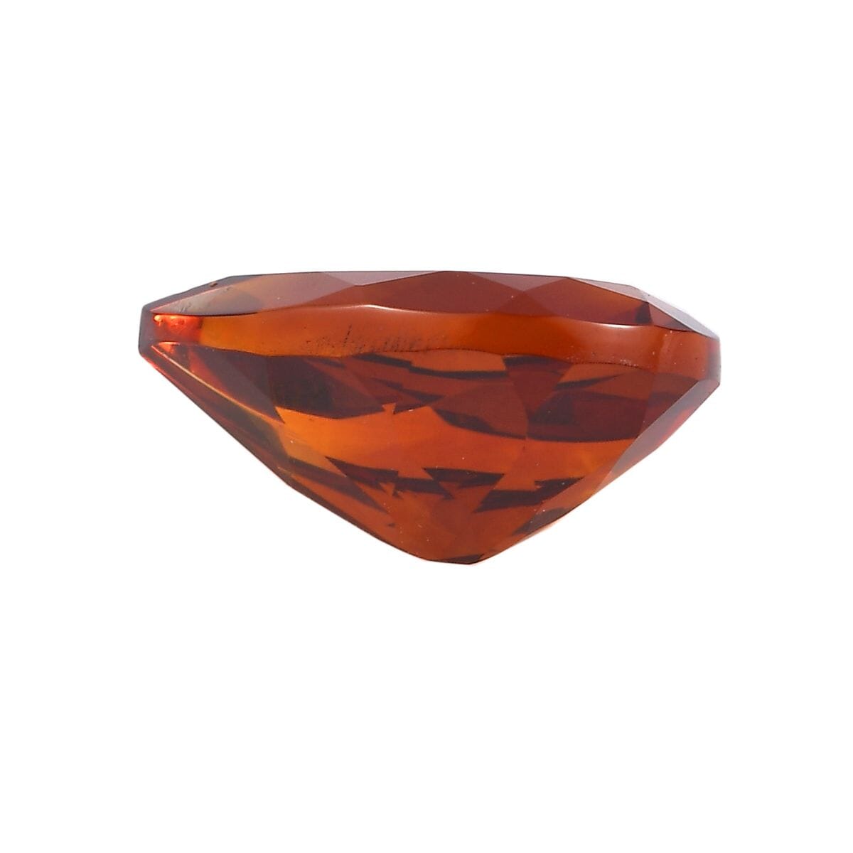 Brazilian Cherry Citrine (Pear 10x7 mm) 1.60 ctw Loose Gemstone image number 2