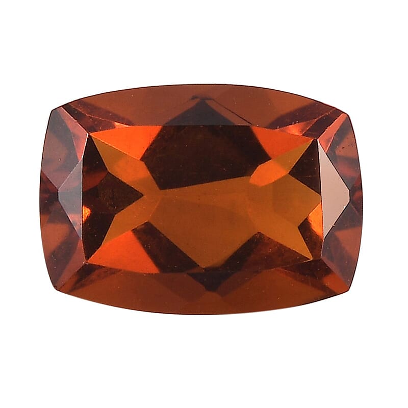 Brazilian Cherry Citrine (Cush 7x5 mm) 0.70 ctw Loose Gemstone