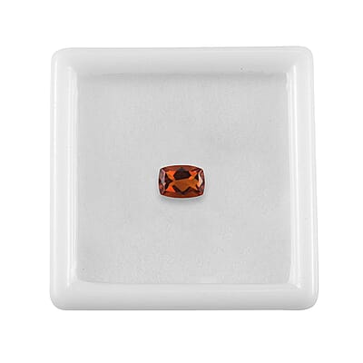 Brazilian Cherry Citrine (Cush 7x5 mm) 0.70 ctw Loose Gemstone