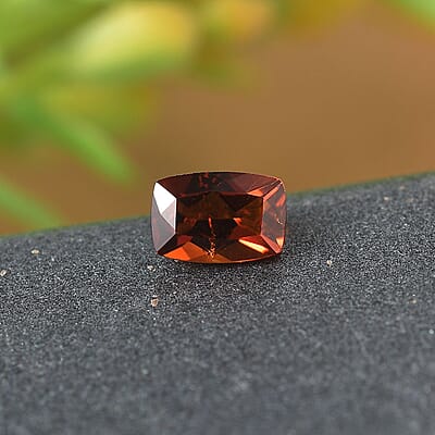 Brazilian Cherry Citrine (Cush 6x4 mm) 0.40 ctw Loose Gemstone