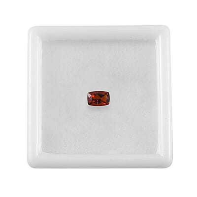 Brazilian Cherry Citrine (Cush 6x4 mm) 0.40 ctw Loose Gemstone
