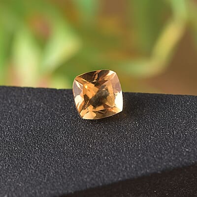 Brazilian Citrine (Cush 5x5 mm) 0.52 ctw Loose Gemstone