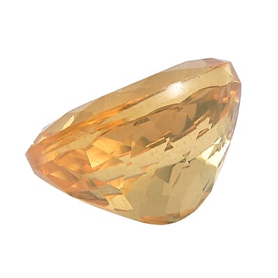 Brazilian Citrine (Oval 12x10 mm) 4.00 ctw Loose Gemstone