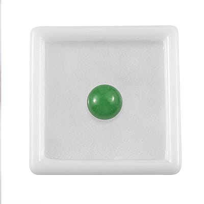 Green Jade (D) (Rnd 10 mm) 4.40 ctw Loose Gemstone