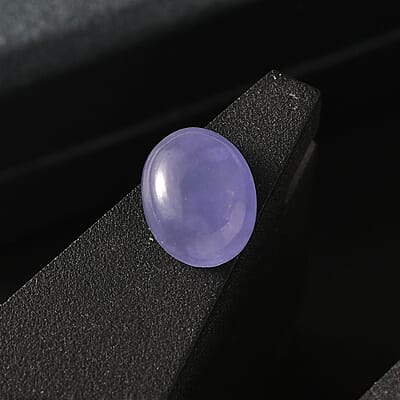 Purple Jade (D) (Ovl 9x7 mm) 1.88 ctw Loose Gemstone