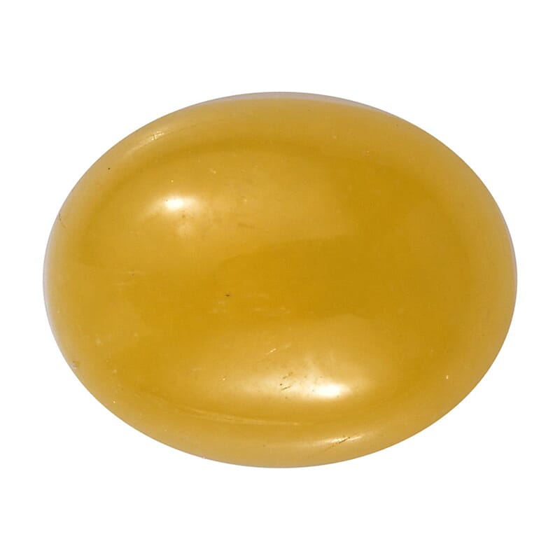 Yellow Jade (D) (Ovl 9x7 mm) 2.20 ctw Loose Gemstone