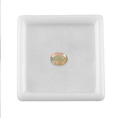 AA Ethiopian Welo Opal (Oval 8x6 mm) 0.65 ctw Loose Gemstone