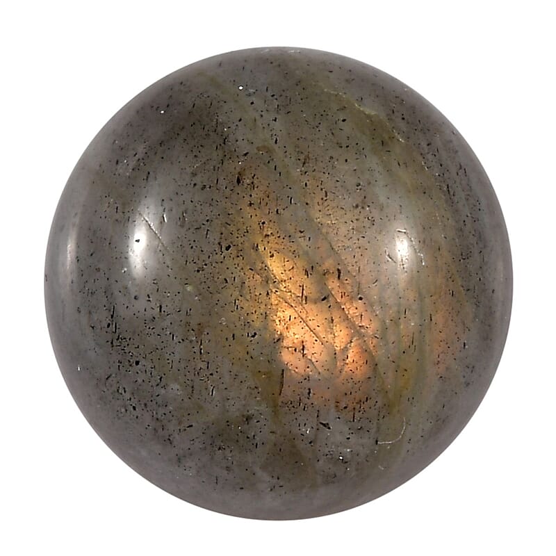 Fire Labradorite (Rnd 10 mm) 3.75 ctw Loose Gemstone
