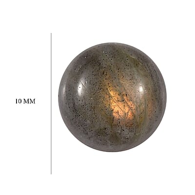 Fire Labradorite (Rnd 10 mm) 3.75 ctw Loose Gemstone
