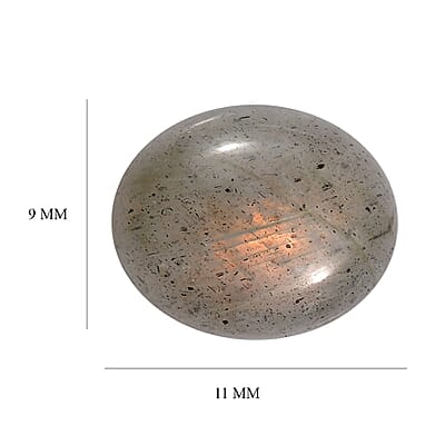 Fire Labradorite (Oval 11x9 mm) 3.00 ctw Loose Gemstone