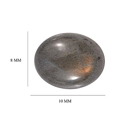 Fire Labradorite (Oval 10x8 mm) 2.56 ctw Loose Gemstone
