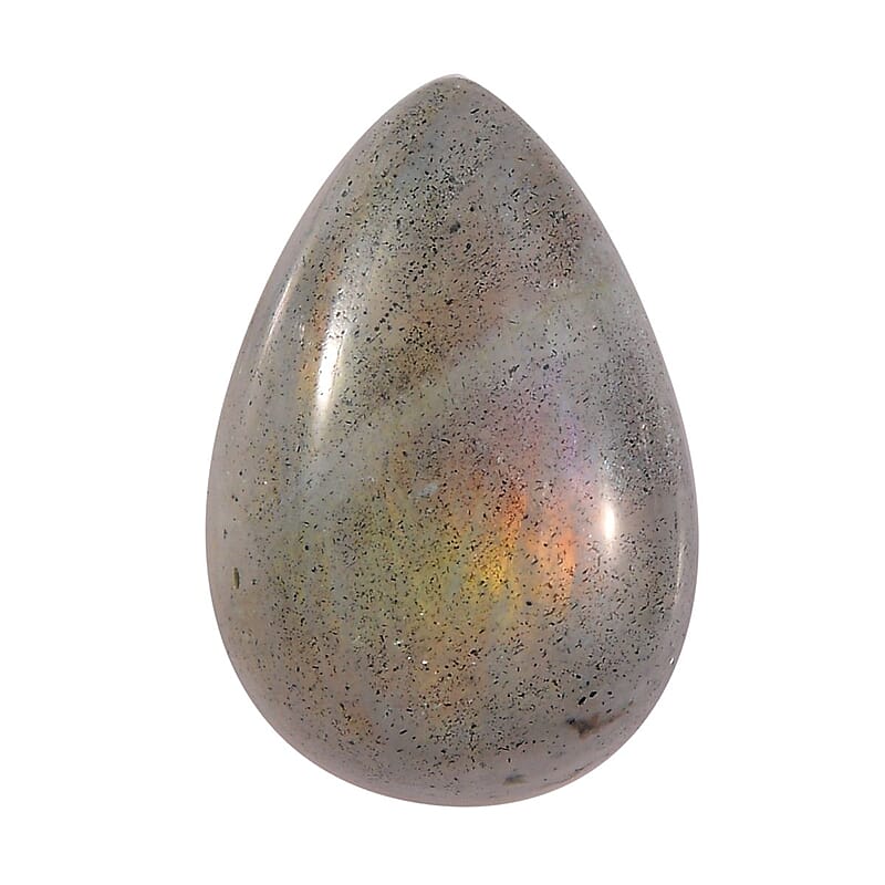 Fire Labradorite (Pear 12x8 mm) 2.40 ctw Loose Gemstone