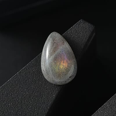 Fire Labradorite (Pear 12x8 mm) 2.40 ctw Loose Gemstone
