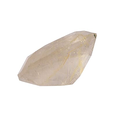 Golden Rutilated Quartz (Ovl 10x8 mm) 2.00 ctw Loose Gemstone