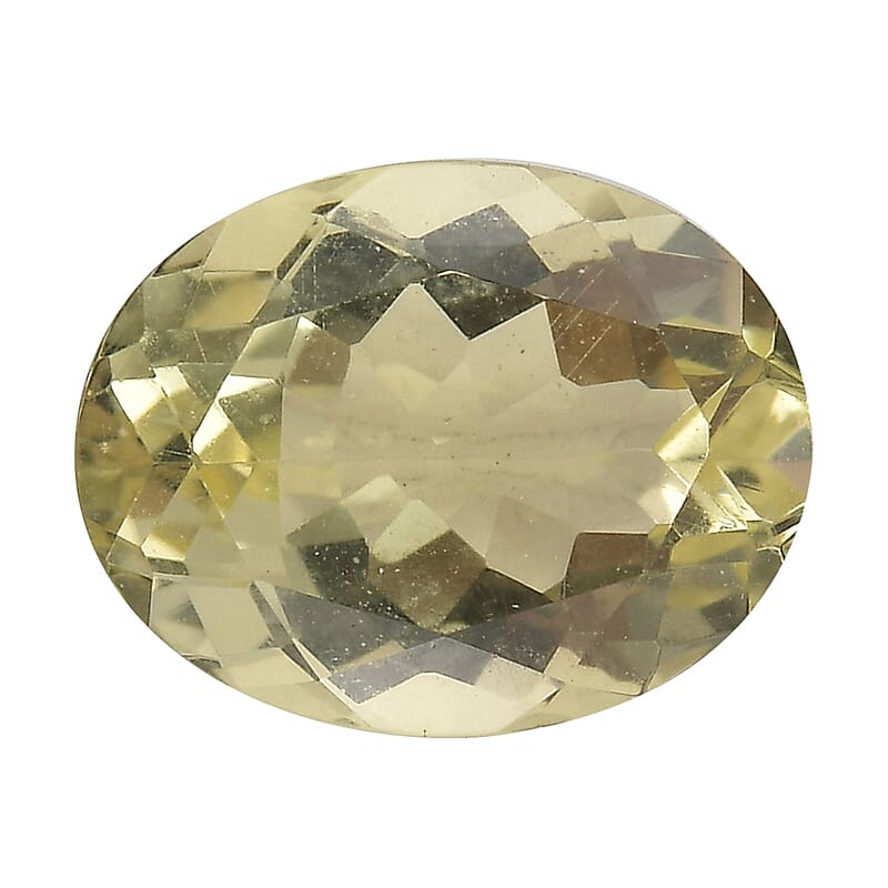 Green Gold Quartz (Ovl 8x6 mm) 1.50 ctw Loose Gemstone
