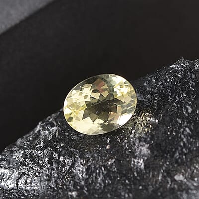 Green Gold Quartz (Ovl 8x6 mm) 1.50 ctw Loose Gemstone