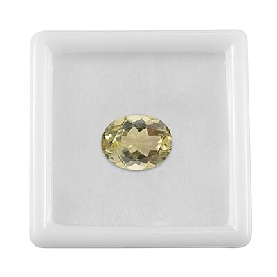 Green Gold Quartz (Ovl 8x6 mm) 1.50 ctw Loose Gemstone