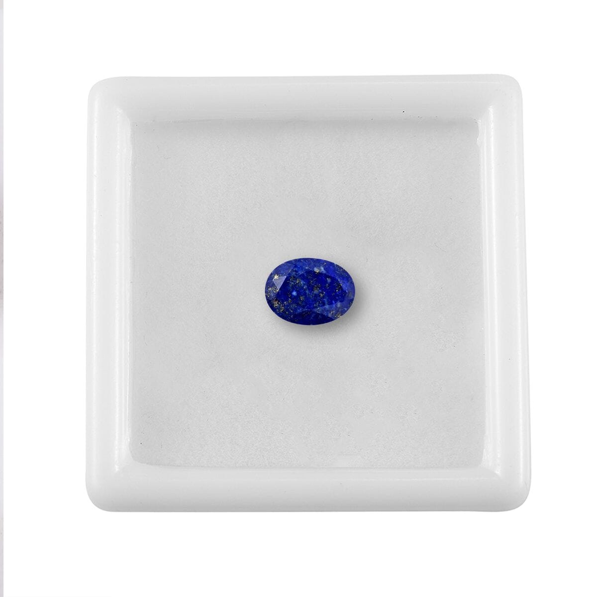 Lapis Lazuli (Oval 8x6 mm) 0.99 ctw Loose Gemstone image number 3