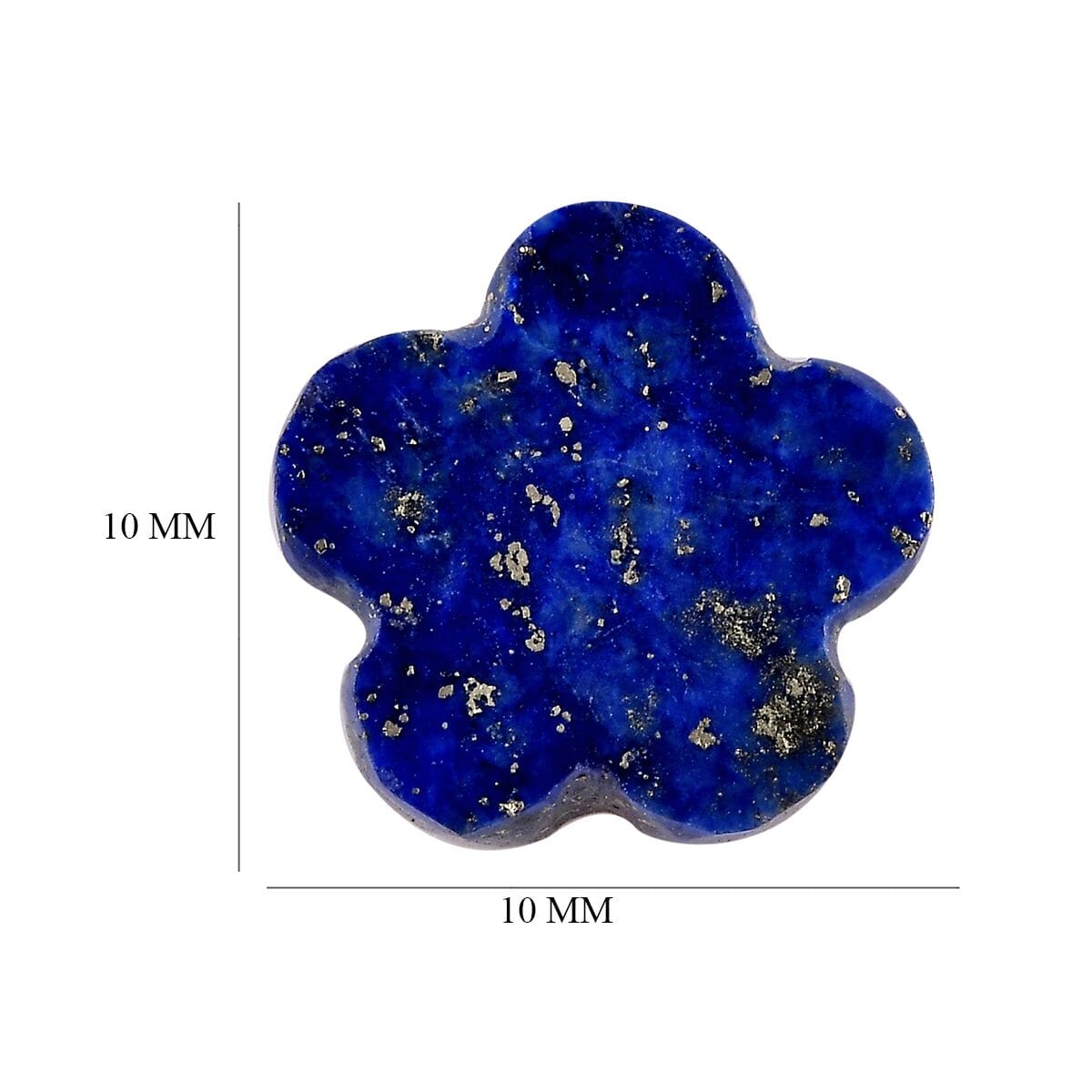 Lapis Lazuli (Fancy 10x10 mm) 2.94 ctw Loose Gemstone image number 4