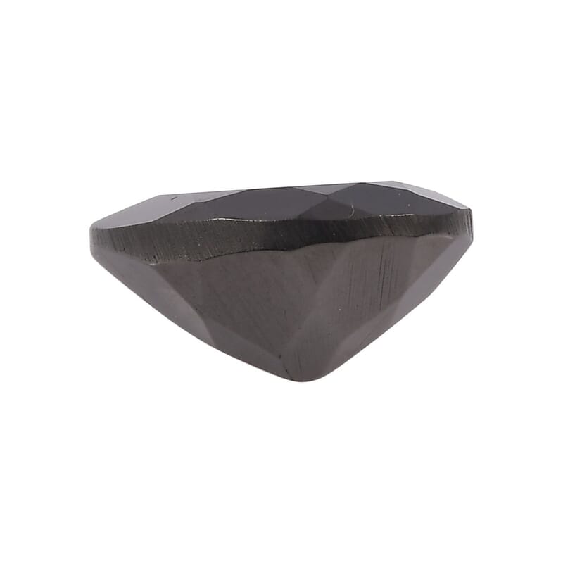 Silver Shungite (Pear 9x7 mm) 0.70 ctw Loose Gemstone