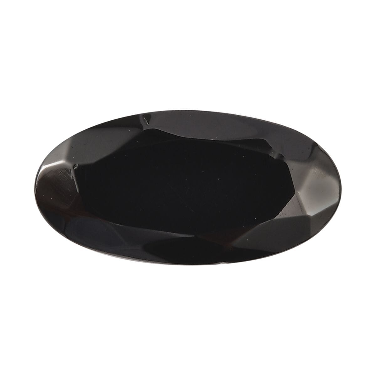 Silver Shungite (Ovl 12x6 mm) 1.00 ctw Loose Gemstone image number 0