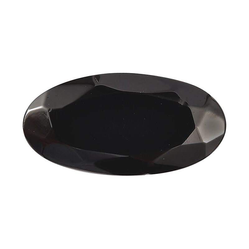 Silver Shungite (Ovl 12x6 mm) 1.00 ctw Loose Gemstone