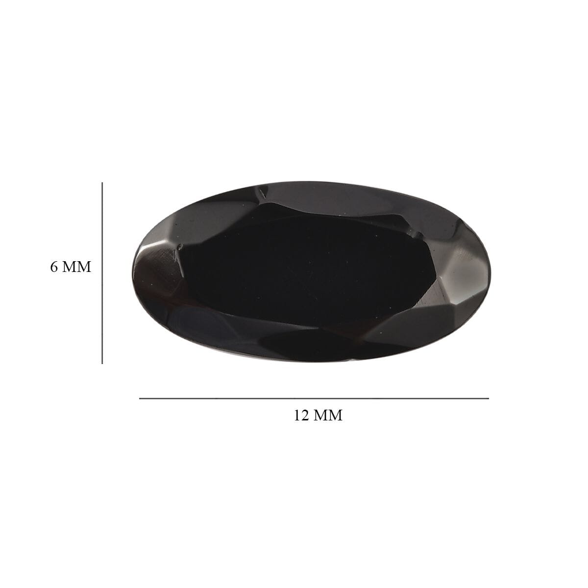 Silver Shungite (Ovl 12x6 mm) 1.00 ctw Loose Gemstone image number 4