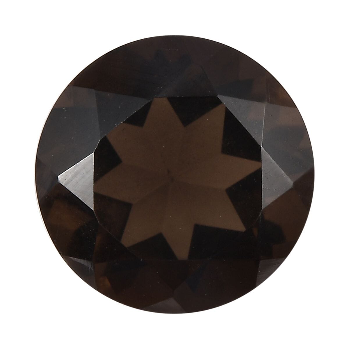 Brazilian Smoky Quartz (Rnd 9 mm) 2.20 ctw Loose Gemstone image number 0