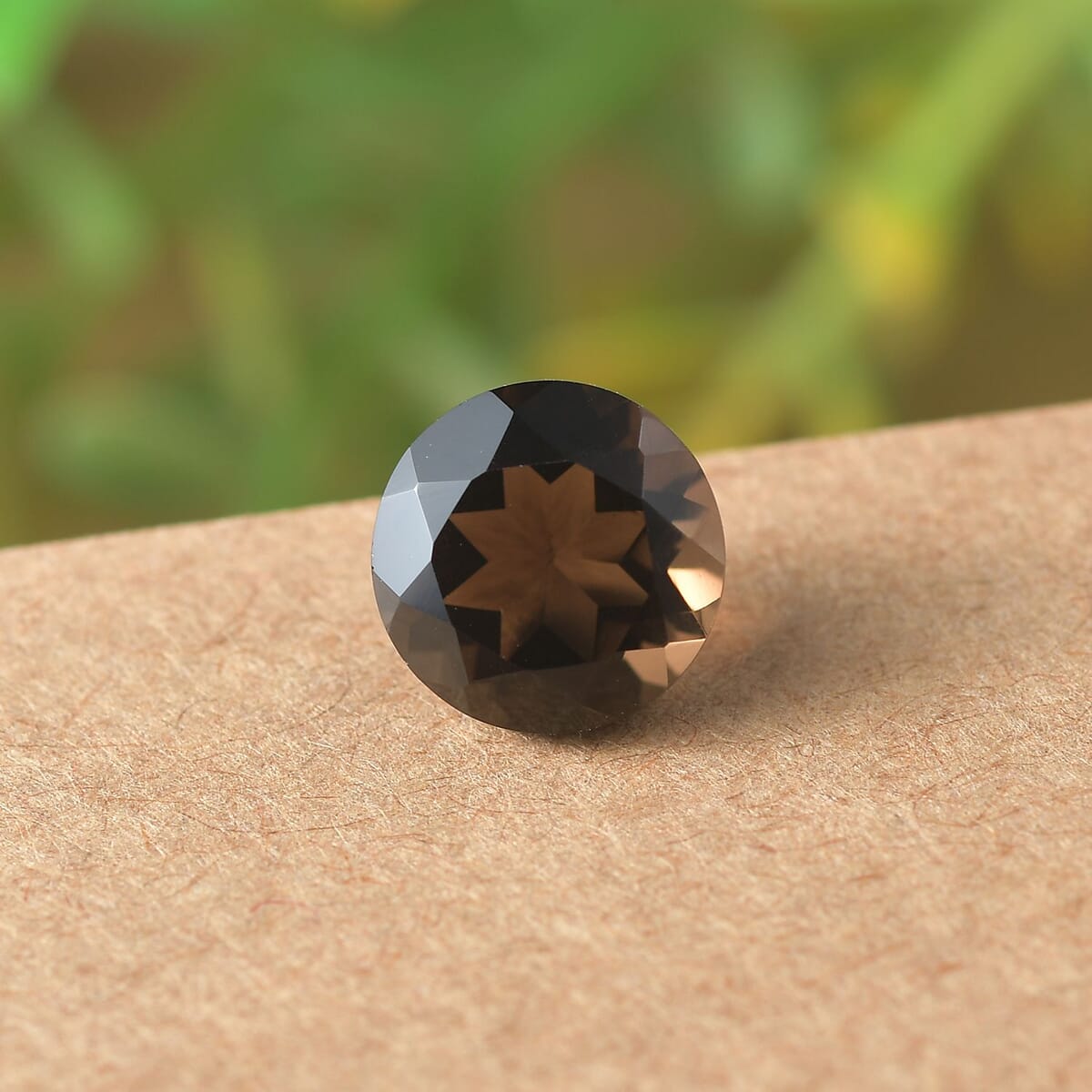 Brazilian Smoky Quartz (Rnd 9 mm) 2.20 ctw Loose Gemstone image number 1