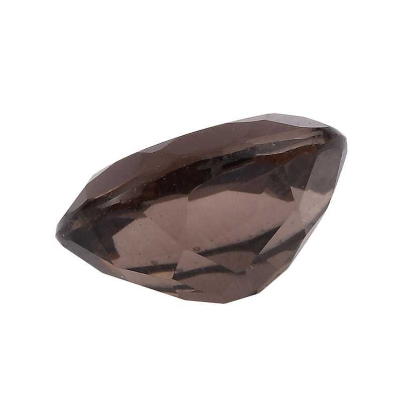 Brazilian Smoky Quartz (Ovl 9x7 mm) 1.35 ctw Loose Gemstone